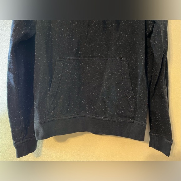 NIKE Sportswear Women’s Black Cowl Speckled Neck Funnel Hoodie! Size Small. - Picture 9 of 12